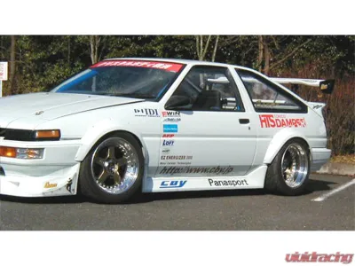 CBY FRP Side Skirt Toyota SR5/GTS 1983-1987 - CBY-SS-FRP-AE86T