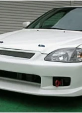 Arios CFRP Type-II Front Bumper Honda Civic 1998-2000                                     - ARS-FB-CF-EKK - Image 2