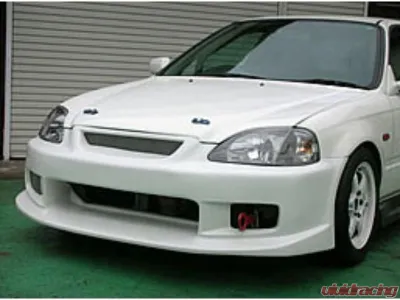 Arios CFRP Type-II Front Bumper Honda Civic 1998-2000 - ARS-FB-CF-EKK