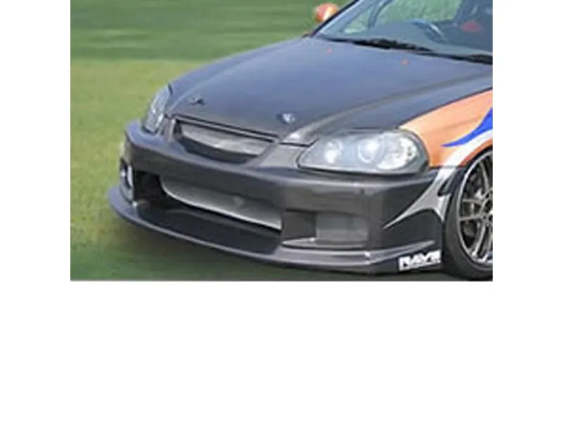 Arios CFRP Type-II Front Bumper Honda Civic 1997-1998 - ARS-FB-CF-EKZ