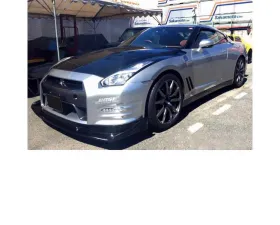 Auto Select CFRP Ver.1 Carbon Devil Front Spoiler Nissan GT-R 2009-2016