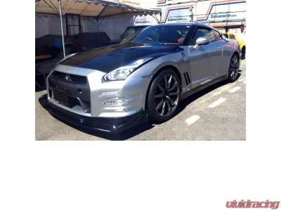 Auto Select CFRP Ver.1 Carbon Devil Front Spoiler Nissan GT-R 2009-2016 - AST-FH-CF-R35