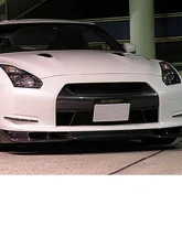 Auto Select CFRP Ver.1 Full Carbon Devil Front Spoiler, Vaccume Type Nissan GT-R 2009-2016                                     - AST-FH-CFV-R35 - Image 3