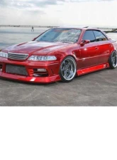 Car Modify Wonder FRP Type2 Shadow 3P Aero Set Toyota Mark II 1996-2000                                     - CMW-3P2-FR-JZX1M - Image 3