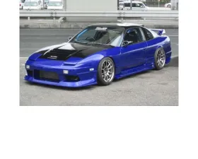 Car Modify Wonder FRP Glare 3P Aero Set Nissan 180SX 1989