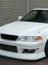 Car Modify Wonder FRP Type1 Shadow Front Bumper Toyota Mark II 1996-2000                                     - CMW-FB-FR-JZX1M - Image 2