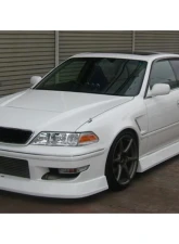 Car Modify Wonder FRP Type1 Shadow Front Bumper Toyota Mark II 1996-2000                                     - CMW-FB-FR-JZX1M - Image 2