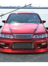 Car Modify Wonder FRP Type2 Shadow Front Bumper Toyota Mark II 1996-2000                                     - CMW-FB2-FR-JZX1M - Image 3