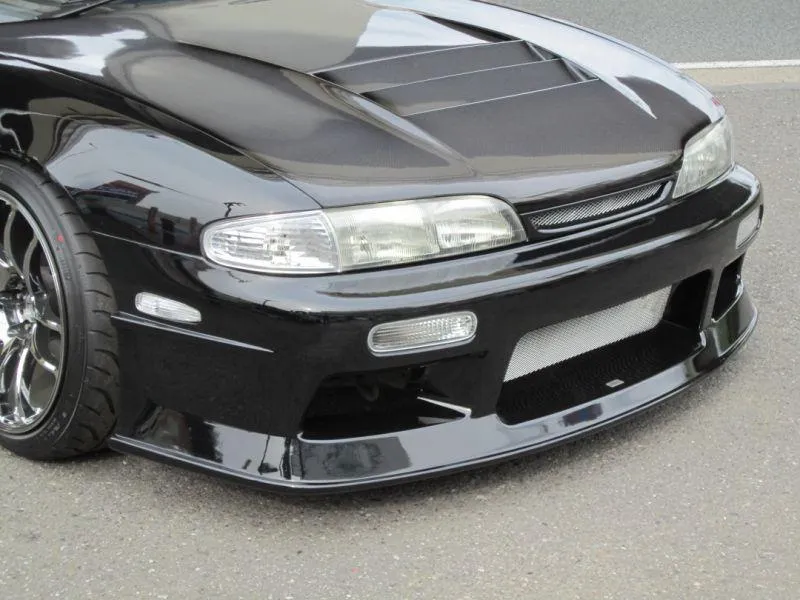Car Modify Wonder FRP Glare Front Bumper Nissan 240SX 1993-1996 - CMW-FBGL-FR-S14Z