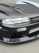 Car Modify Wonder FRP Glare Front Bumper Nissan 240SX 1993-1996                                     - CMW-FBGL-FR-S14Z - Image 4