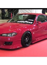 Car Modify Wonder FRP Glare Front Bumper Nissan S15 1999-2002                                     - CMW-FBGL-FR-S15 - Image 3