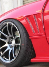 Car Modify Wonder FRP Glare Front Wide Fenders 30mm Nissan 180SX 1989                                     - CMW-FF3-FR-180SX - Image 2