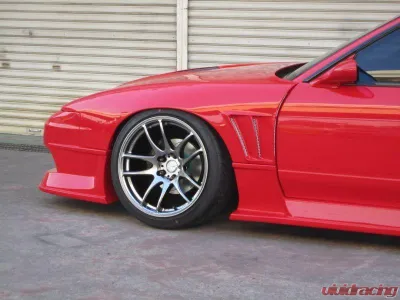 Car Modify Wonder FRP Glare Front Wide Fenders 30mm Nissan 180SX 1989 - CMW-FF3-FR-180SX