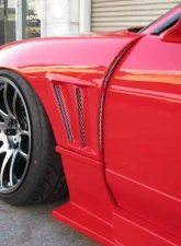 Car Modify Wonder FRP Glare Front Wide Fenders 30mm Nissan 180SX 1989                                     - CMW-FF3-FR-180SX - Image 4