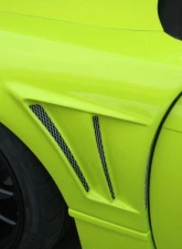 Car Modify Wonder FRP Glare GT Front Fenders, 30mm Nissan 240SX 1996-1998                                     - CMW-FF3GL-FR-S14K - Image 4