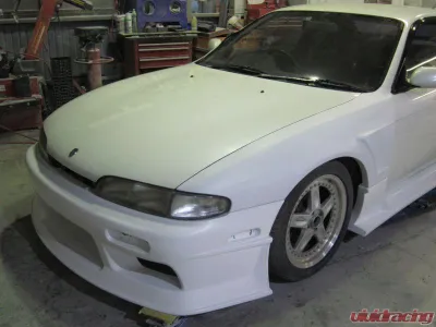 Car Modify Wonder FRP Glare GT Front Fenders, 30mm Nissan 240SX 1993-1996 - CMW-FF3GL-FR-S14Z