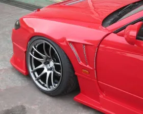 Car Modify Wonder FRP Glare GT Front Fenders, 30mm Nissan S15 1999-2002