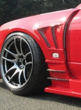 Car Modify Wonder FRP Glare GT Front Fenders, 50mm Nissan S15 1999-2002                                     - CMW-FF5GL-FR-S15 - Image 4