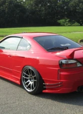 Car Modify Wonder FRP Glare GT Front Fenders, 50mm Nissan S15 1999-2002                                     - CMW-FF5GL-FR-S15 - Image 2
