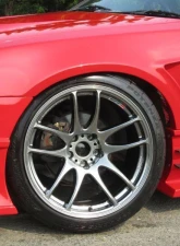 Car Modify Wonder FRP Glare GT Front Fenders, 50mm Nissan S15 1999-2002                                     - CMW-FF5GL-FR-S15 - Image 4