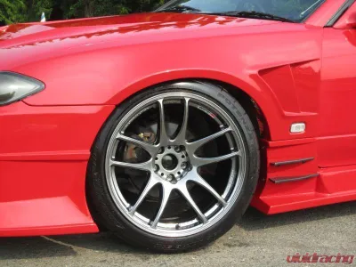 Car Modify Wonder FRP Glare GT Front Fenders, 50mm Nissan S15 1999-2002 - CMW-FF5GL-FR-S15