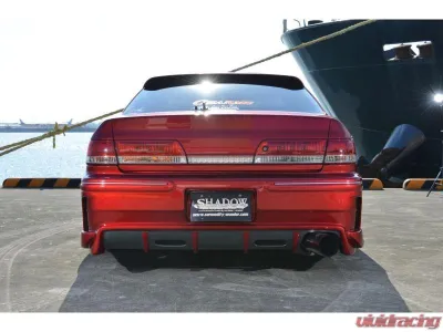 Car Modify Wonder FRP Type2 Shadow Rear Bumper Toyota Mark II 1996-2000 - CMW-RB2-FR-JZX1M
