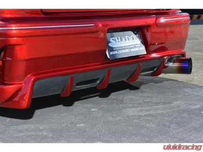 Car Modify Wonder FRP Type2 Shadow Rear Bumper Toyota Mark II 1996-2000 - CMW-RB2-FR-JZX1M