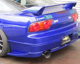 Car Modify Wonder FRP Glare Rear Bumper Nissan 180SX 1989