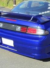 Car Modify Wonder FRP Glare Rear Bumper Nissan 240SX 1996-1998                                     - CMW-RBGL-FR-S14K - Image 2