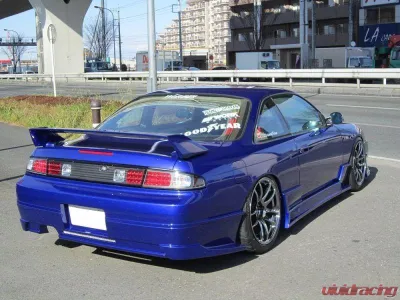 Car Modify Wonder FRP Glare Rear Bumper Nissan 240SX 1996-1998 - CMW-RBGL-FR-S14K