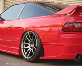 Car Modify Wonder FRP Glare Rear Wide Fenders 30mm Nissan 180SX 1989