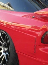 Car Modify Wonder FRP Glare Rear Wide Fenders 30mm Nissan 180SX 1989                                     - CMW-RF3-FR-180SX - Image 2