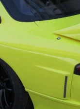 Car Modify Wonder FRP Glare GT Rear Fenders 30mm Nissan 240SX 1993-1996                                     - CMW-RF3GL-FR-S14Z - Image 3