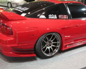Car Modify Wonder FRP Glare Rear Wide Fenders 50mm Nissan 180SX 1989