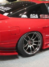 Car Modify Wonder FRP Glare Rear Wide Fenders 50mm Nissan 180SX 1989                                     - CMW-RF5-FR-180SX - Image 4