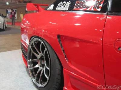 Car Modify Wonder FRP Glare Rear Wide Fenders 50mm Nissan 180SX 1989 - CMW-RF5-FR-180SX