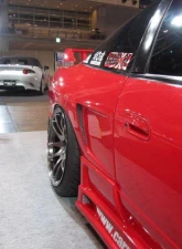 Car Modify Wonder FRP Glare Rear Wide Fenders 50mm Nissan 180SX 1989                                     - CMW-RF5-FR-180SX - Image 4