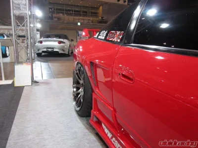 Car Modify Wonder FRP Glare Rear Wide Fenders 50mm Nissan 180SX 1989 - CMW-RF5-FR-180SX