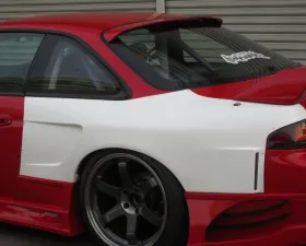 Car Modify Wonder FRP Glare GT Rear Fenders 50mm Nissan 240SX 1993-1996