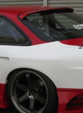 Car Modify Wonder FRP Glare GT Rear Fenders 50mm Nissan 240SX 1993-1996                                     - CMW-RF5GL-FR-S14Z - Image 4