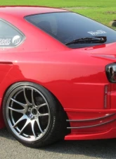 Car Modify Wonder FRP Glare GT Rear Fenders 50mm Nissan S15 1999-2002                                     - CMW-RF5GL-FR-S15 - Image 4