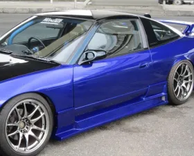 Car Modify Wonder FRP Glare Side Skirt Nissan 180SX 1989