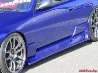 Car Modify Wonder FRP Glare Side Skirt Nissan 240SX 1996-1998 - CMW-SSGL-FR-S14K
