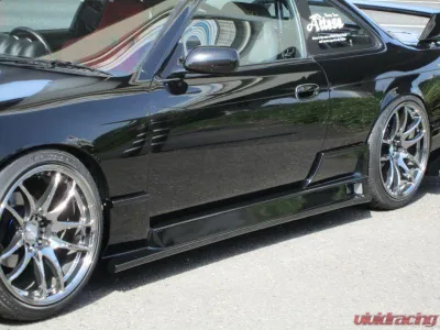 Car Modify Wonder FRP Glare Side Skirt Nissan 240SX 1993-1996 - CMW-SSGL-FR-S14Z