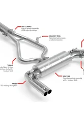 APR Tuned Catback Exhaust System Audi RS3 8Y 2022-2024                                     - CBK0053 - Image 4