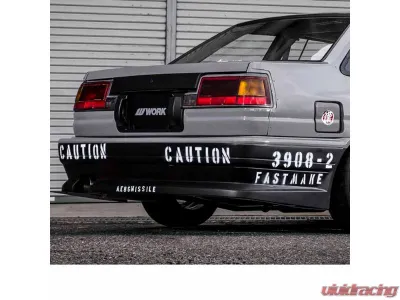 Car Produce FRP Rear Bumper Toyota Levin 1983-1987 - AKR-RB-FRP-AE86