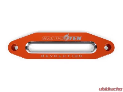 CrawlTek Revolution Orange Aluminum Hawse Fairlead - CWLCT10101