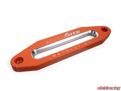 CrawlTek Revolution Orange Aluminum Hawse Fairlead - CWLCT10101