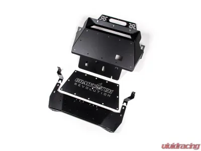 CrawlTek Inverted Winch Replacement Lower Skid Plate - CWLFB19011