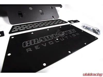 CrawlTek Inverted Winch Replacement Lower Skid Plate - CWLFB19011